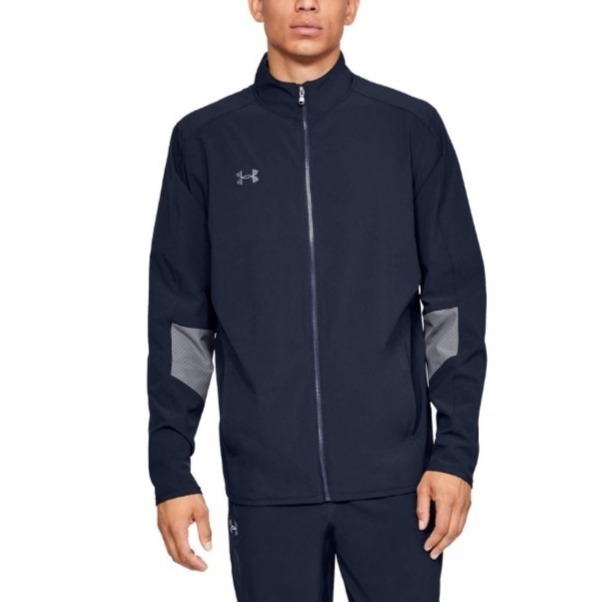 Nwt Under Armour Storm Hydrofuge Zip Jacket Navy Water Resistant Heatgear L/Long